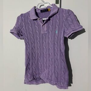 Polo by Ralph Lauren Purple Long Sleeve Top